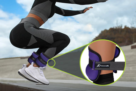 Ankle Weights Set of 2 with Adjustable Comfort Fit