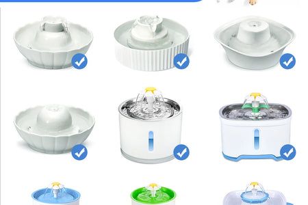 Bomba Para Fuente De Agua Para Gatos, Bomba De Fuente De Agua Para Mascotas  Motor Compatible Para Fuente Para Beber De Mascotas Dispensador De Agua Para Gatos De Repuesto