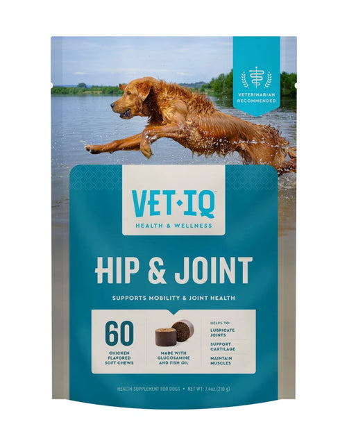 Load image into Gallery viewer, (3 Pack) Vetiq Hip &amp; Joint Supplement for Dogs, Chicken Flavored Soft Chews, 7.4 Oz, 60 Count
