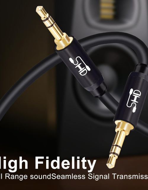 Load image into Gallery viewer, Aux Cable, 3.5Mm Audio Cable Aux for Car Auxiliary Audio Stereo Cable 3.5Mm Cord Premium Sound Dual Shielded with Gold Plated Connectors-3Feet
