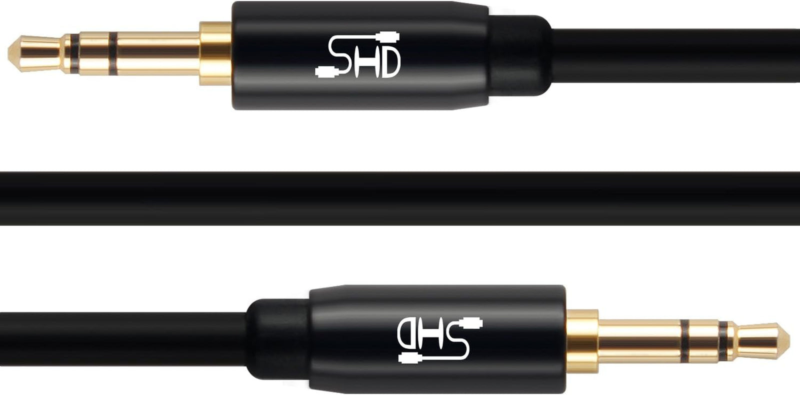 Aux Cable, 3.5Mm Audio Cable Aux for Car Auxiliary Audio Stereo Cable 3.5Mm Cord Premium Sound Dual Shielded with Gold Plated Connectors-3Feet