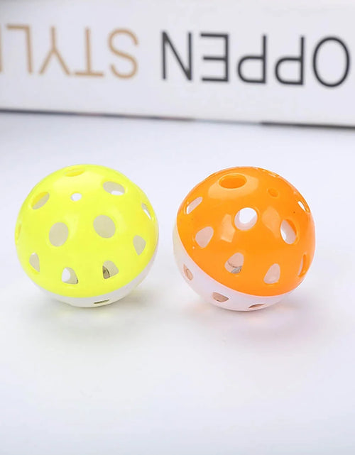 Load image into Gallery viewer, 6PCS Cat Toy Bell Ball Interactive Pet Playing Toy for Kitten Cat
