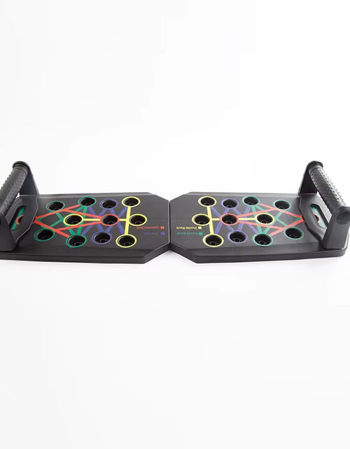 Load image into Gallery viewer, Portable Foldable Push-Up Board Set with Handles Multifunctional Fitness Equipment for Chest Abdomen Arms Back Training
