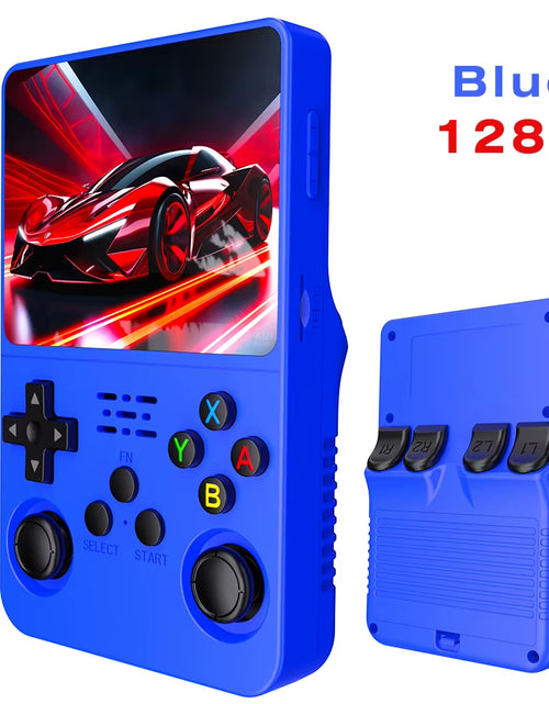 Load image into Gallery viewer, Open Source R36S Retro Handheld Video Game Console Linux System 3.5 Inch IPS Screen Portable Pocket Video Player R35S 64GB Games
