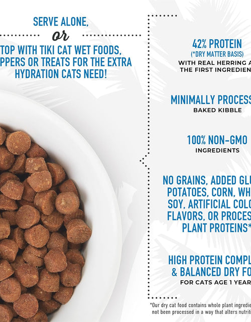 Load image into Gallery viewer, Tiki Cat Born Carnivore High Protein Dry Cat Food, Herring &amp; Salmon Meal, 11.1 Lbs. Bag
